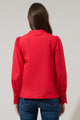 Ziana Button Down Ric Rac Trim Shirt
