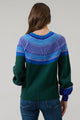 Lacey Way Round Neck Fair-Isle Sweater