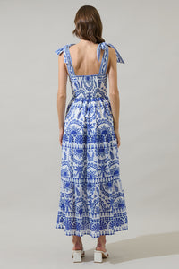 Rivera Tropics Emely Tiered Maxi Dress