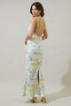 Bart Town Mizie Open Back Maxi Dress