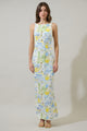 Bart Town Mizie Open Back Maxi Dress