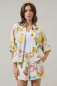 Zion Paradise Marnie Button Up Shirt