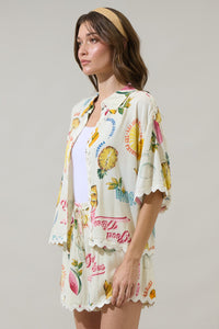 Zion Paradise Marnie Button Up Shirt