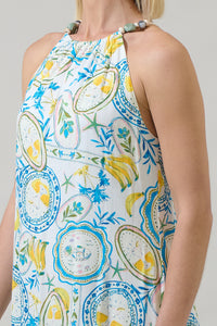 Harvest Island Brisia Halter Midi Dress