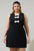 Tiffany Bow Amy Sleeveless Mini Dress Curve