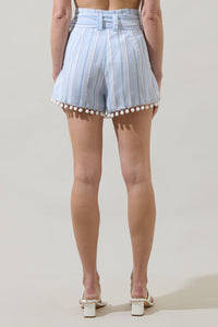 Uriela Striped Zaferia Bermuda Shorts