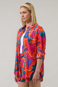 Kahlia Tropics Aya Button Down Shirt