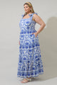 Rivera Tropics Emely Tiered Maxi Dress Curve