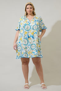 Harvest Island Darcie Shift Dress Curve