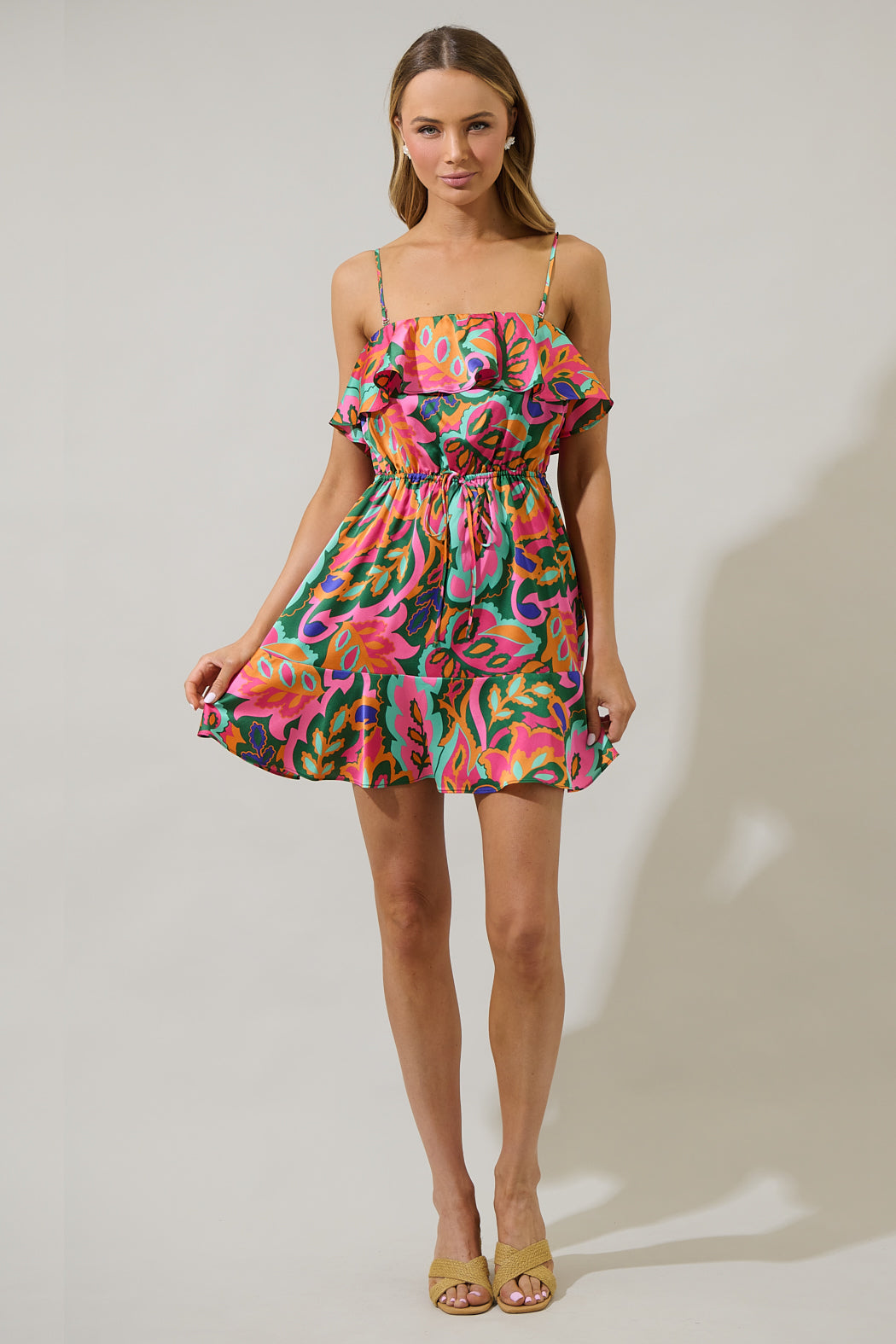 lilia mini dress Lilia Highneck Mini Dress