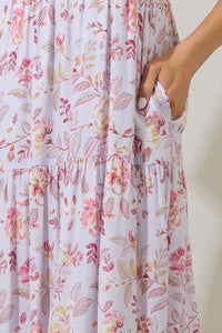 Hanson Floral Tiered Maxi Dress