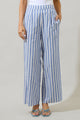 Joncy Striped Elena Wide Leg Pants