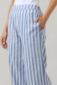 Joncy Striped Elena Wide Leg Pants