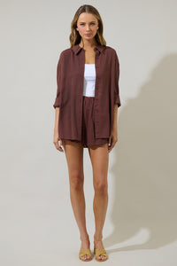 Saint Barts Dalton Boyfriend Button Down Shirt