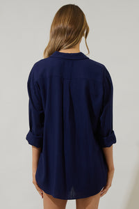 Saint Barts Dalton Boyfriend Button Down Shirt