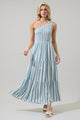 Emerly Striped Lys Maxi Dress