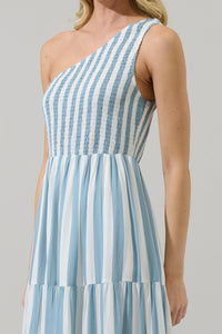 Emerly Striped Lys Maxi Dress