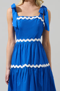 Edith Tiered Midi Dress