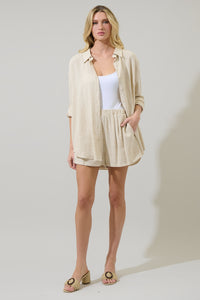 Saint Barts Dalton Boyfriend Button Down Shirt