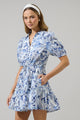 Francine Toile Stacie Button Down Mini Dress