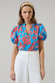 Ripon Floral Close to You Split Neck Top