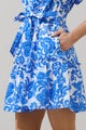 Magee Floral Ruffle Mini Dress