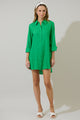 Kaira Button Down Shirt Dress