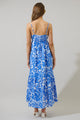 Magee Floral Cabana Flowy Maxi Dress
