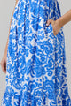 Magee Floral Cabana Flowy Maxi Dress