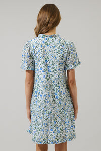 Hilo Floral Kara Shift Mini Dress