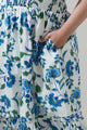 Samara Floral Belraj Poplin Maxi Dress Curve