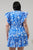 Magee Floral Ruffle Mini Dress Curve