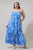 Magee Floral Cabana Flowy Maxi Dress Curve