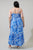 Magee Floral Cabana Flowy Maxi Dress Curve