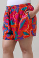 Kahlia Tropics Taliya Drawstring Shorts Curve