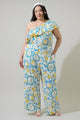 Harvest Island Elena Wide Leg Pants Curve