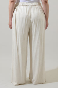 Presley Chelsea Belted Wide Leg Trousers Curve