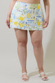 Bart Town Ciendra High Waist Mini Skirt Curve