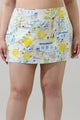 Bart Town Ciendra High Waist Mini Skirt Curve