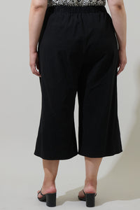 Isha Wide Capri Pants Curve