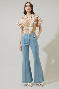 Carlie Flare Denim Pants