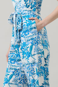 Sharron Bloom Jina Smocked Jumpsuit
