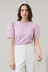 Hadi Eyelet Veronica Puff Sleeve Blouse