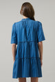 Manresa Dixie Split Neck Shift Dress