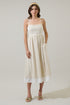 Alanah Linen Senia Midi Dress