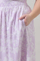 Emme Floral Demie Smocked Maxi Dress Curve