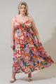 Hatley Floral Tie Knot Midi Dress Curve