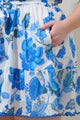 Samian Floral Eriny Ruffle Mini Dress Curve