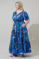 Punta Alta Ordy Smocked Midi Dress Curve