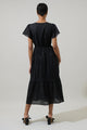 Brigid Blissa Button Midi Dress